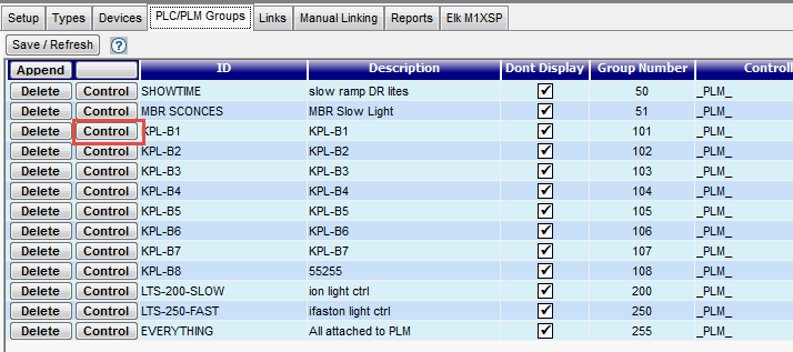 KPL Button Control